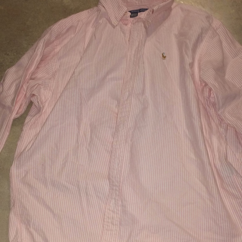 Long sleeve polo dress up shirt